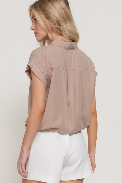 Short Dolman Slv Lyocell Shirt