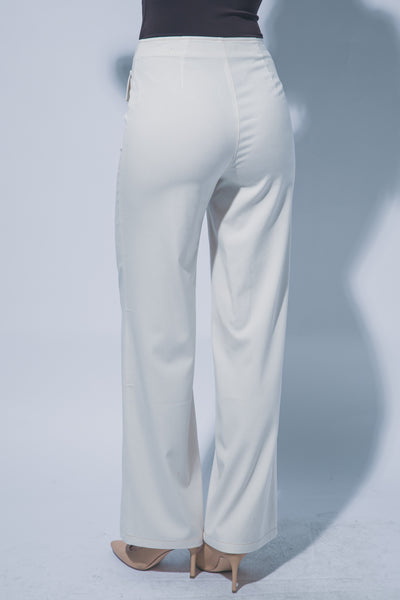 Super Soft Denim Wide Leg Pants