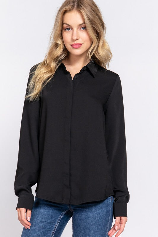 Long Sleeve Button Down Shirt