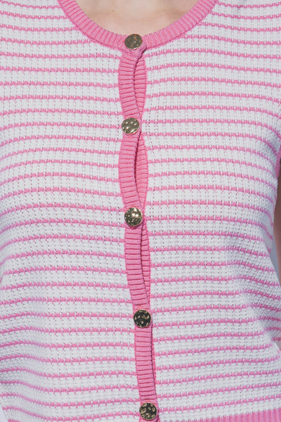 Striped Knit Vest Top