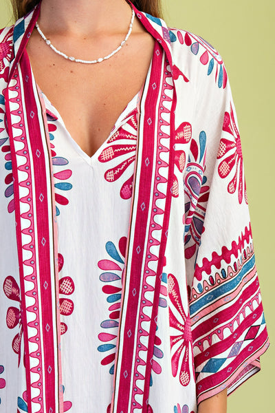 Floral Loose Fit Lounge Maxi Dress