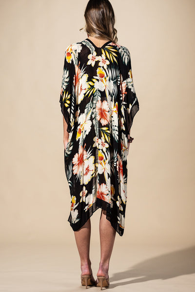Tropical Garden Summer Kimono