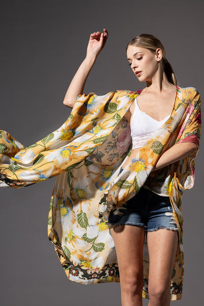 Chicory Summer Kimono
