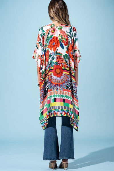 Prism Garden Summer Kimono