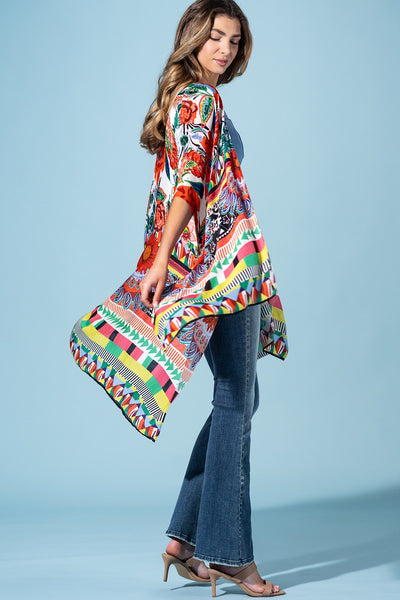 Prism Garden Summer Kimono