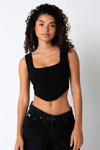 Emmie Woven Bustier