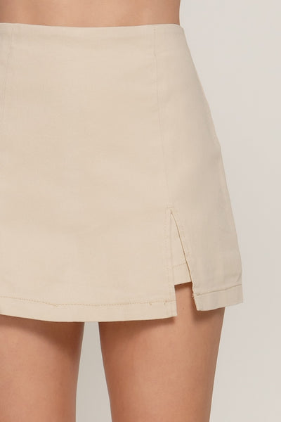 Super Stretch Denim Skort