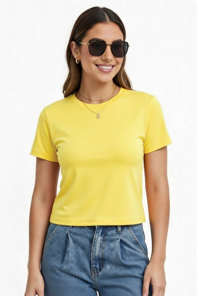 Stretch Cotton Tee