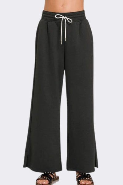 Modal Mix Scuba Drawstring Pants