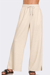 Modal Mix Scuba Drawstring Pants