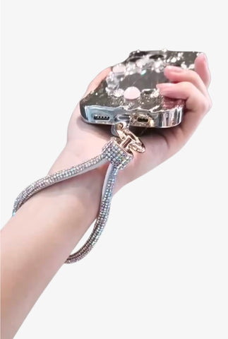 Rhinestone Phone Hand Strap
