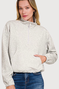 Scuba Half Zip Pullover Sweatshirt