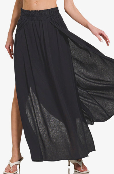 Rayon Long Skirt