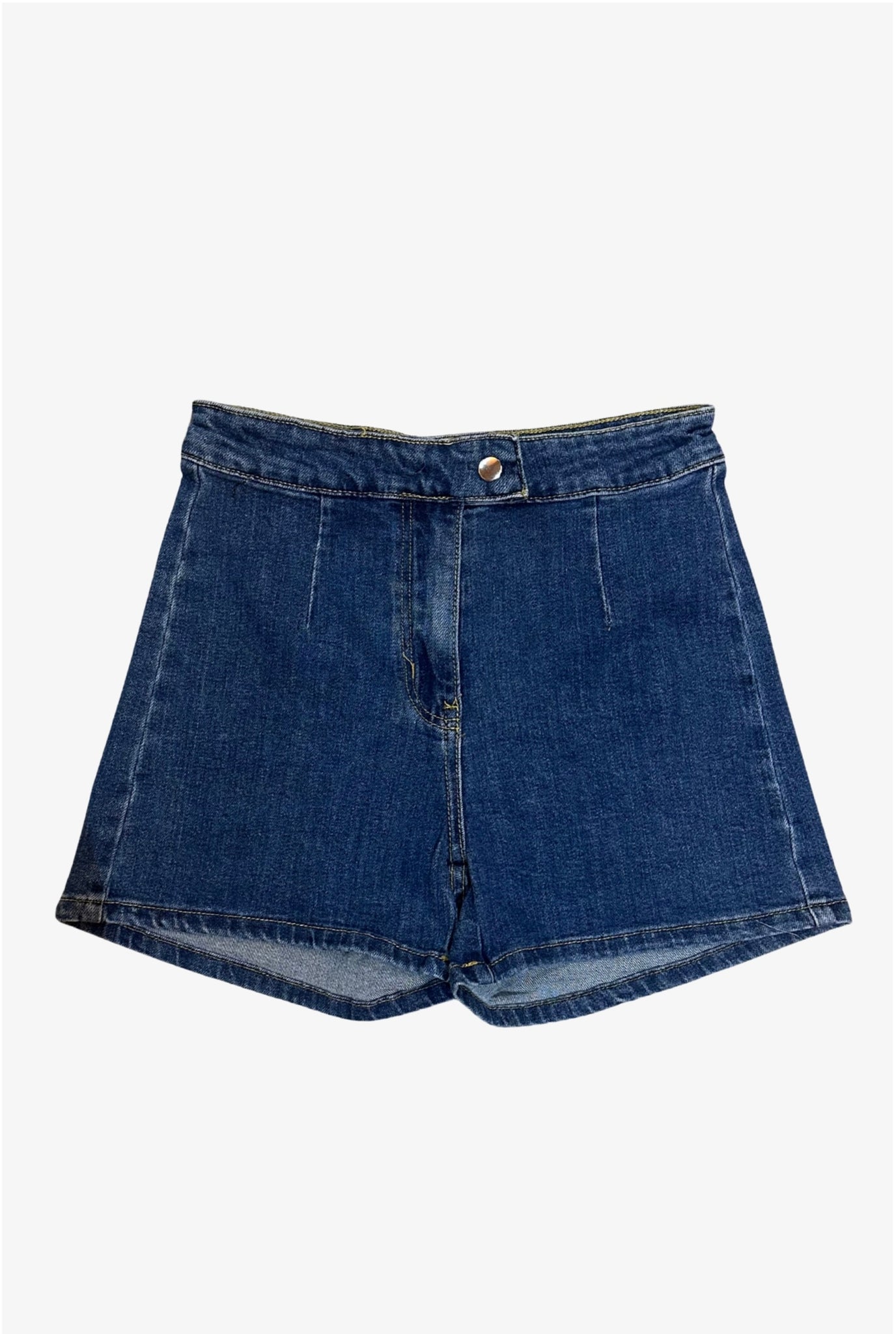 Stretch Denim Shorts