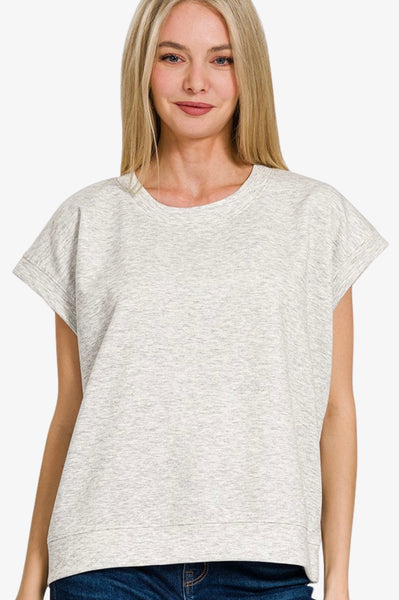 Super Soft Scuba Short Sleeve Sweatshirt