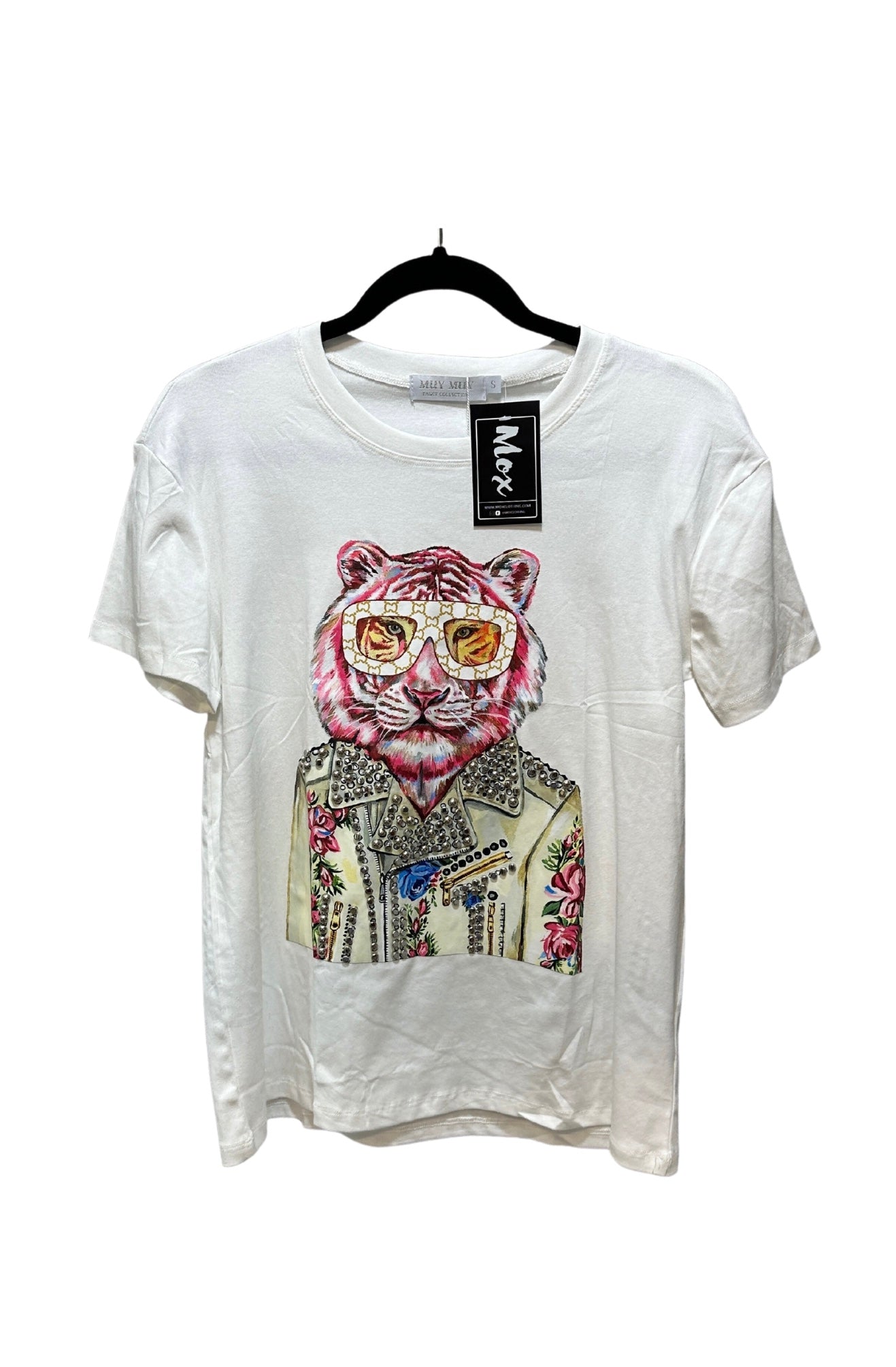 Embellished Lion T-Shirt