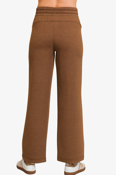 Super Soft Scuba Straight Drawstring Pants