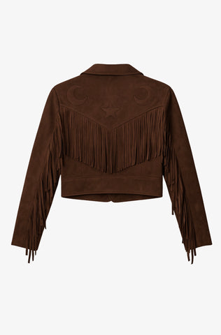 Fringe Suede Western Jacket