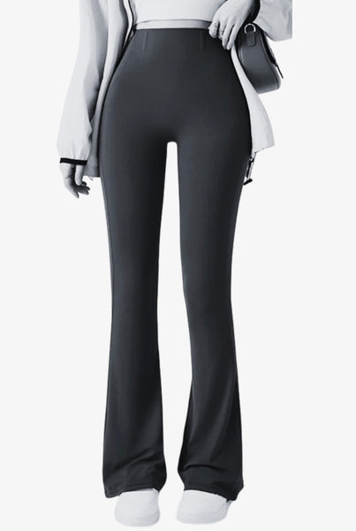 Super Stretch Fleece Faja Butt Lifting Flare Pants