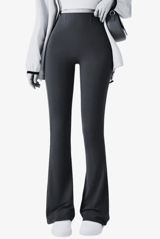 Super Stretch Fleece Faja Butt Lifting Flare Pants