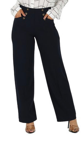 Wide Leg Sailor Pants