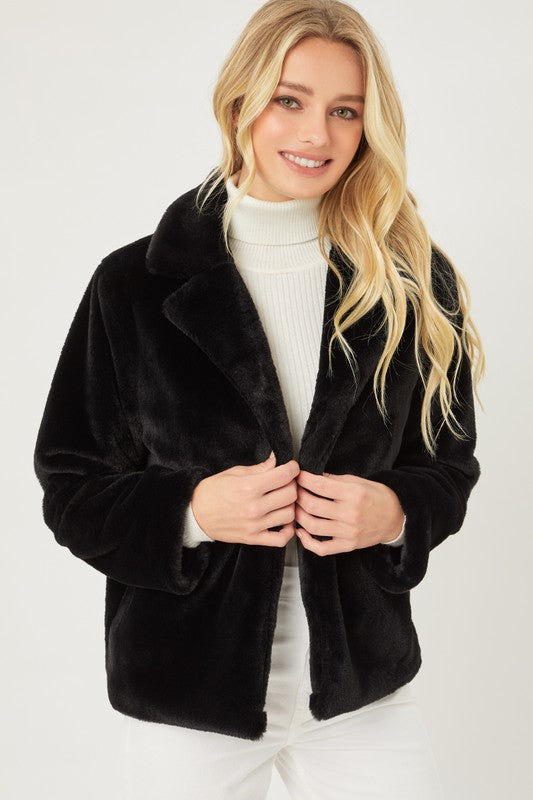 Faux Fur Coat