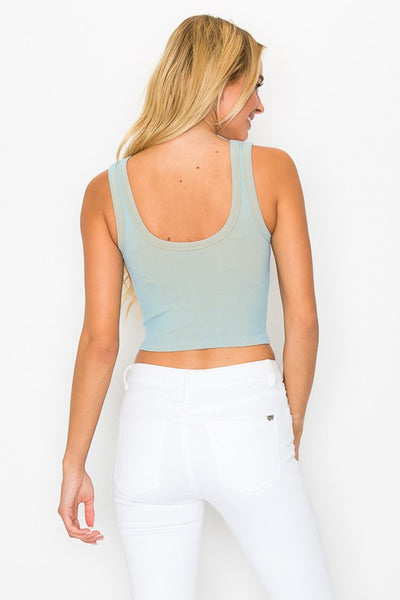 Ribbed Star Tank Top