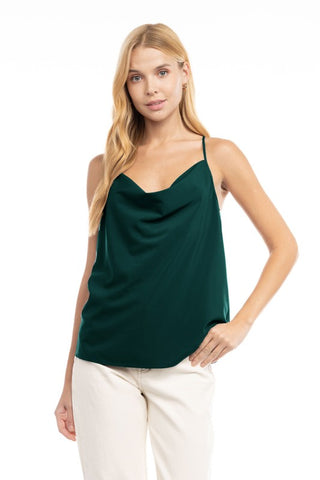 Cowl Neck Cami Top