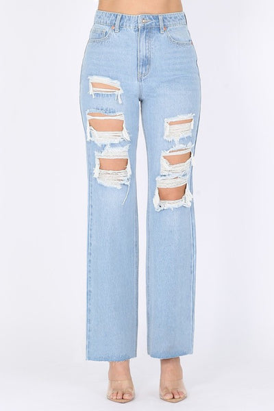 Straight Leg Jeans