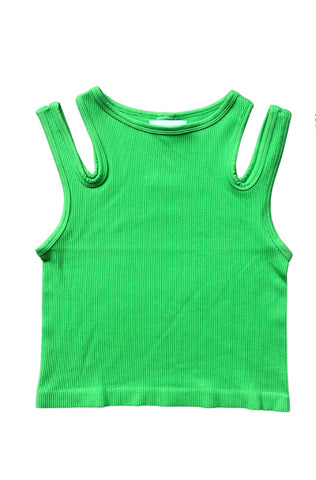 Cut Out Tank Top