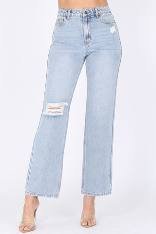 Straight Leg Jeans