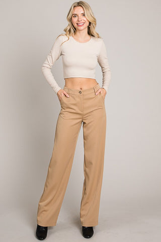 Pantalon Wide-Leg Trousers