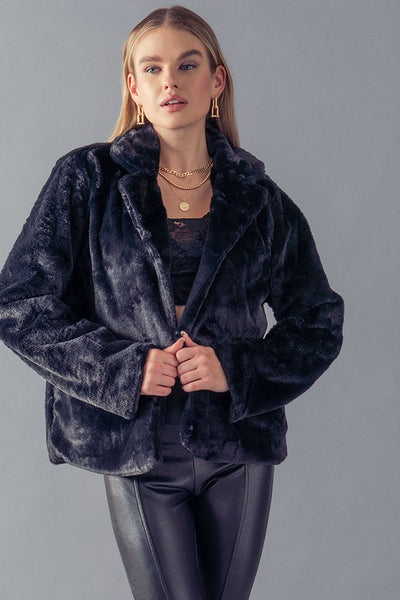 Faux Fur Coat