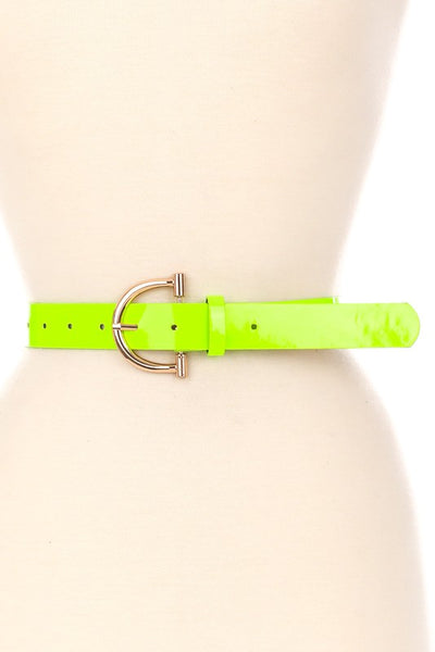 Neon Glossy Belt