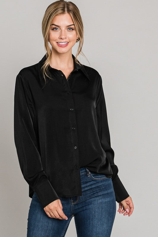 Satin Basic Shirt