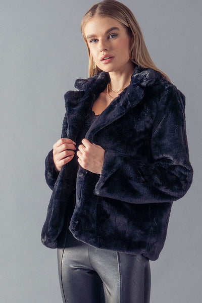 Faux Fur Coat