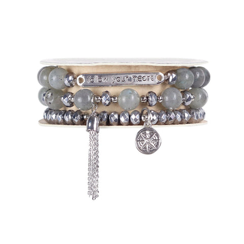 Soul Stacks­ Bracelet Sets Follow Your Heart