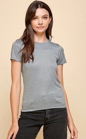 Soft Crew Neck Short Sleeve Tee