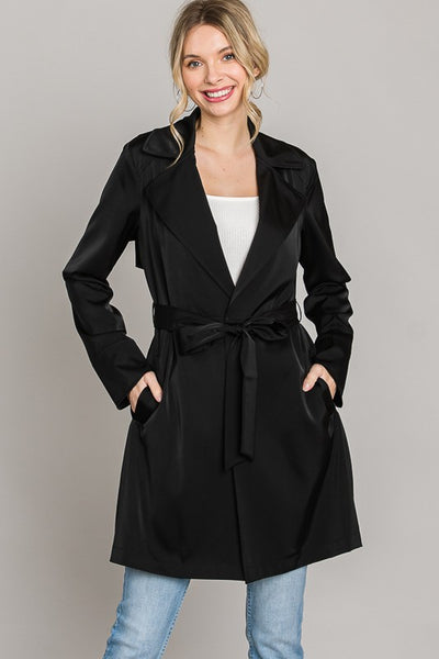 Saco Duster Satinado