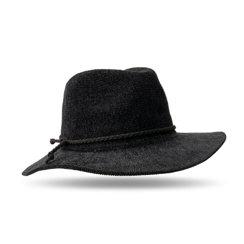 Foldable Soft Chenille Panama Hat