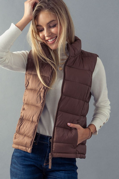 LightWeight Foldable Puffer Vest