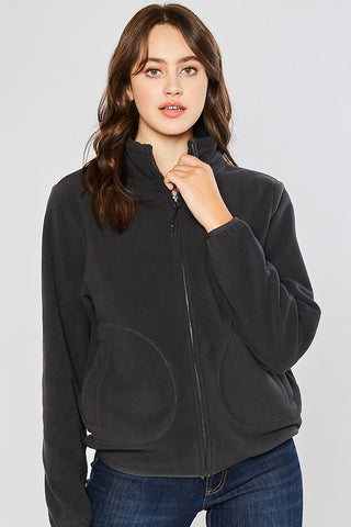 Polar Fleece Zip- Up Jacket