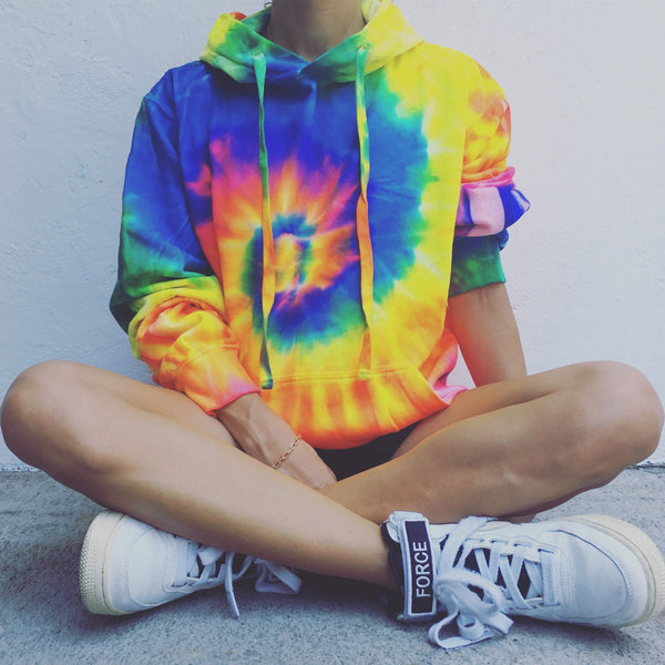 Multi-color Spiral Unisex Sweatshirt