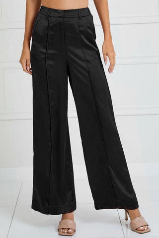 Pantalon Trouser WideLeg Satinado